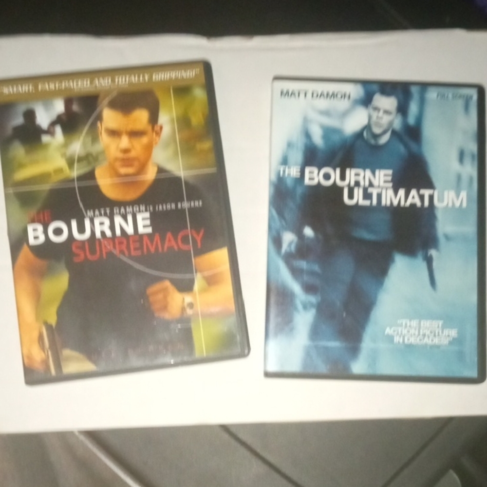 The Bourne Supremacy and Ultimatum DVD Set